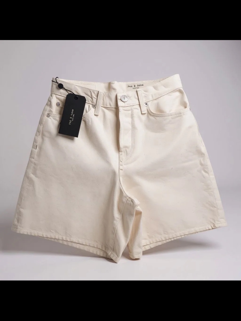 rag & bone High-Rise Denim Shorts